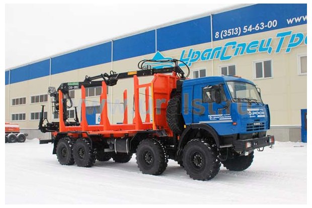 Сортиментовоз с ГМ СФ-85С Камаз 63501-51