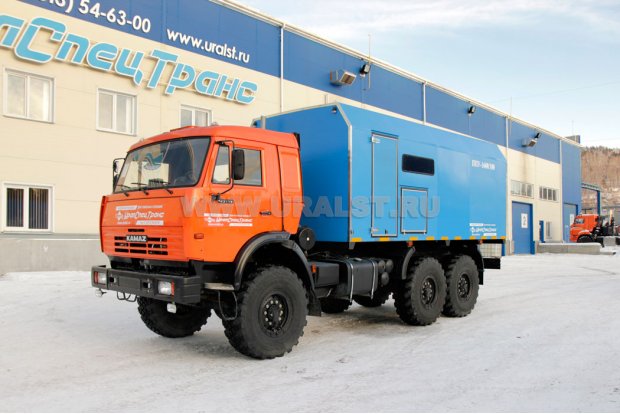 ППУА 1600/100 Камаз 43118-10 спальное место