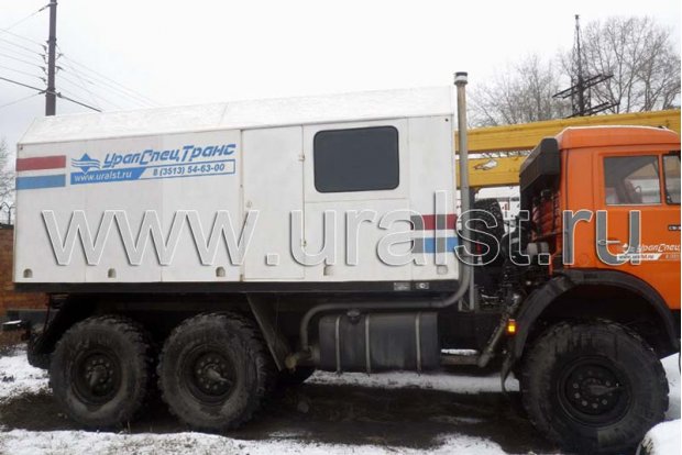 ППУА 1600/100 на КАМАЗ 43118.