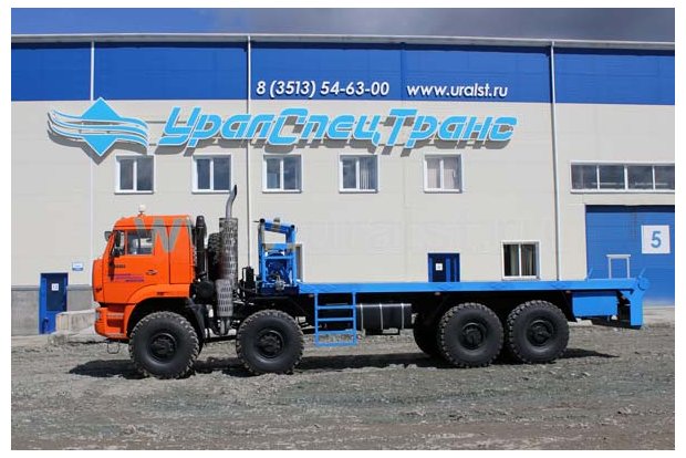 Контейнеровоз УСТ 5453 Камаз 6560 (Булитовоз)
