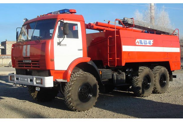 АЦ-5,0-40 Камаз 5350 боев. расч. 3