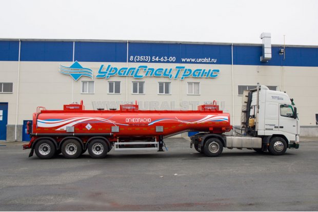 ППЦ 28Б-32Л-3(BPW) УСТ 9465 безрамная, пневмоподвеска ССУ 1250