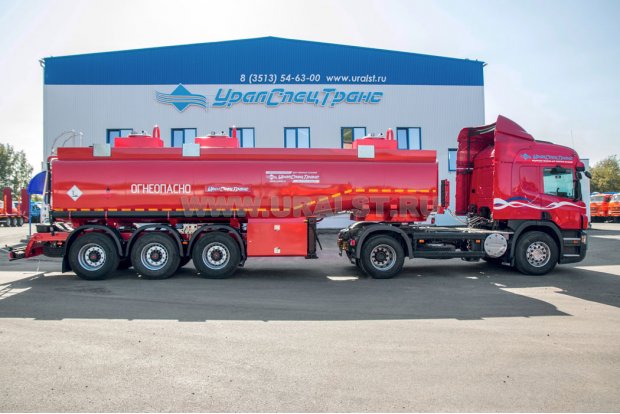 ППЦ 28Б-32Л-3 (SAF) УСТ 9465 безрамная, пневмоподвеска ССУ 1360