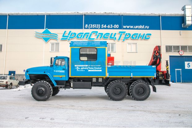 ГПА с КМУ ИМ-150N УСТ 5453 Урал 4320-1951-60