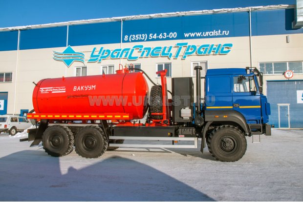 Вакуумная машина МВ-10Т КО УСТ 5453 Урал 4320-4971-16