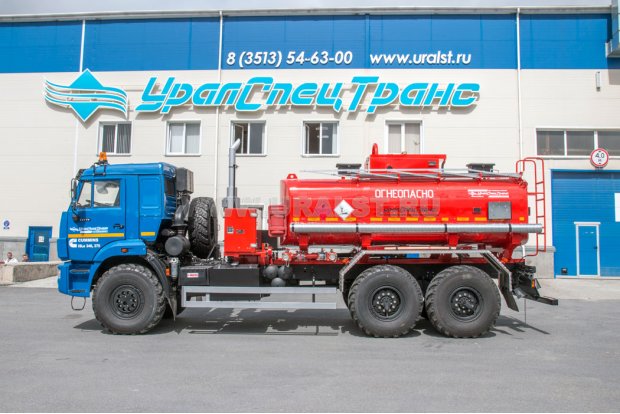 АТЗ-10 УСТ 54533D Камаз 43118 (CUMMINS) сп.м. доработка под ДОПОГ