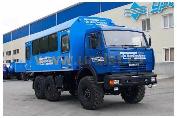 Автобус вахтовый 22+2 УСТ 54535 Камаз 5350 базовый