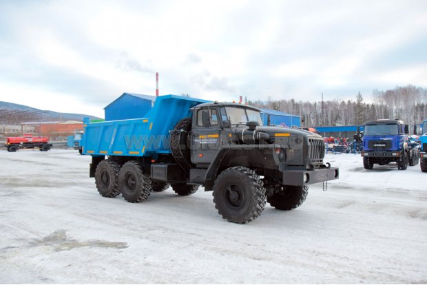 Самосвал Урал 58312А (55571) задний борт