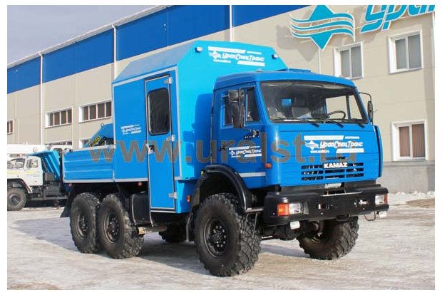 ГПА 6+2 откр. с КМУ ИМ-20 УСТ 5453 Камаз 43114