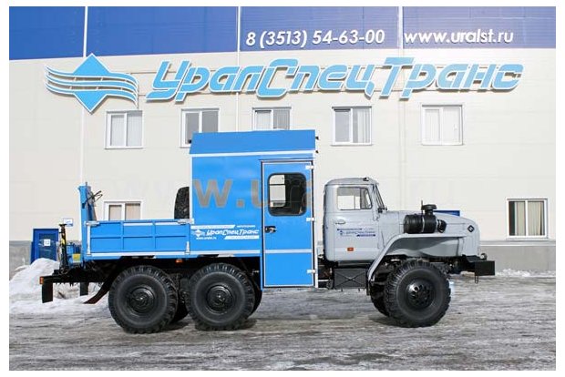 ГПА 6+2 откр. с КМУ ИМ-20 УСТ 5453 Урал 4320Е5