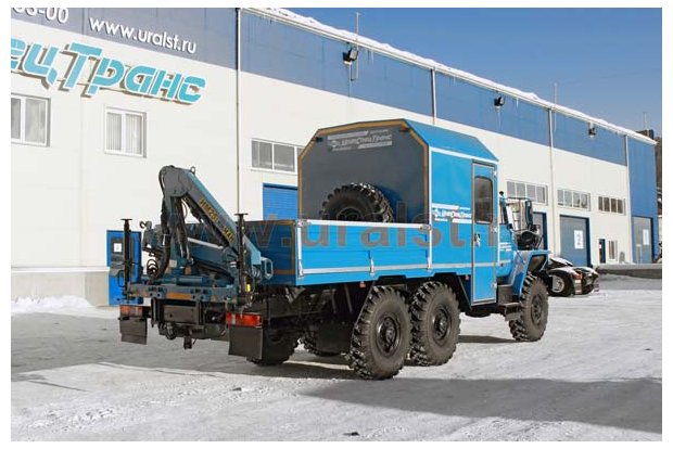 ГПА с КМУ ИМ-25 УСТ 5453 Урал 4320Е5