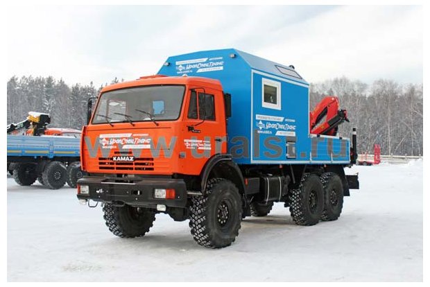 ПАРМ с КМУ РК-8500А УСТ 5453 Камаз 43118