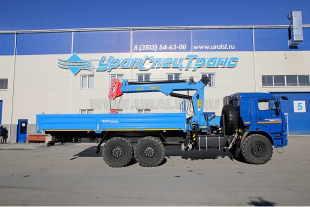 Бортовой с КМУ ИМ-240А УСТ 5453 Камаз 43118