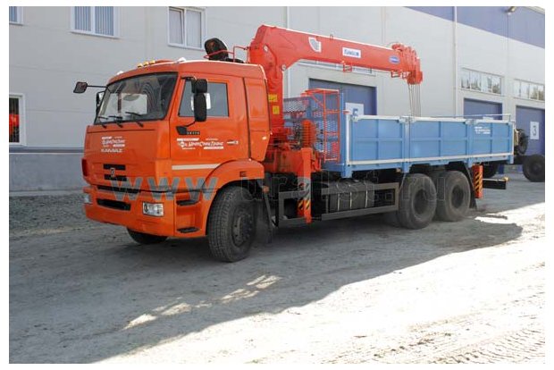 Бортовой с КМУ KS-1256G-II УСТ 5453 Камаз 65115-50