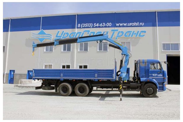 Бортовой с КМУ ИМ-180 УСТ 5453 Камаз 65117-50