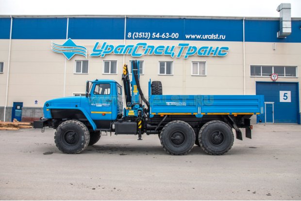 Бортовой с КМУ ИМ-150 УСТ 5453 Урал 5557-1151-72