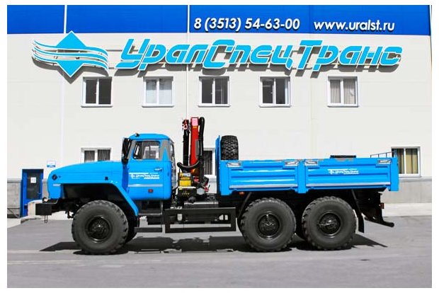 Бортовой с КМУ РК-4501 УСТ 5453 Урал 5557-1151-60