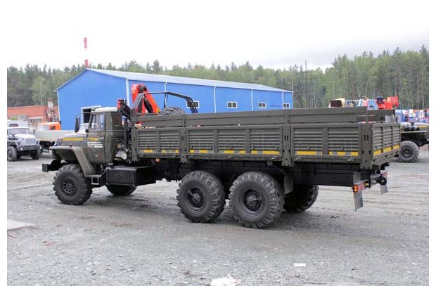 Бортовой с КМУ PK-8500A УСТ 5453 Урал 4320-1951-60