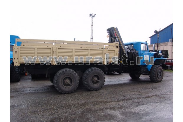 Бортовой с КМУ HIAB 200-C2 Урал 4320