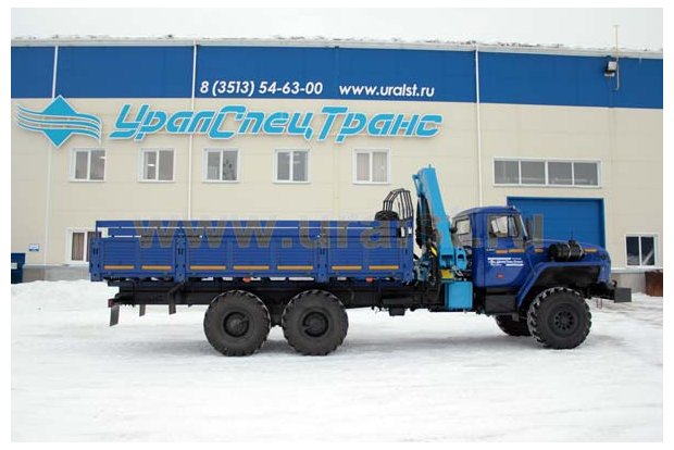 Бортовой с КМУ ИМ-95 Урал 4320