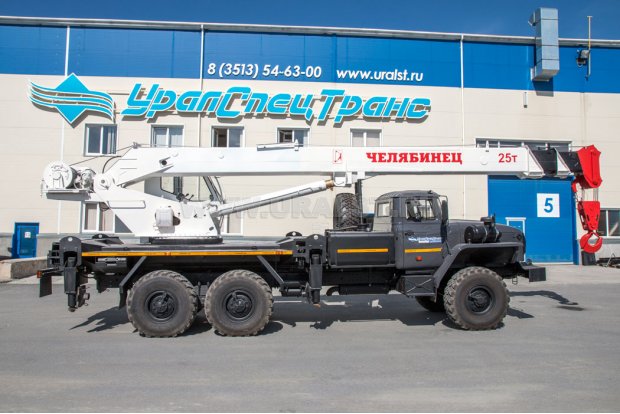 Автокран КС 45721 25 тн "Челябинец" Урал 4320