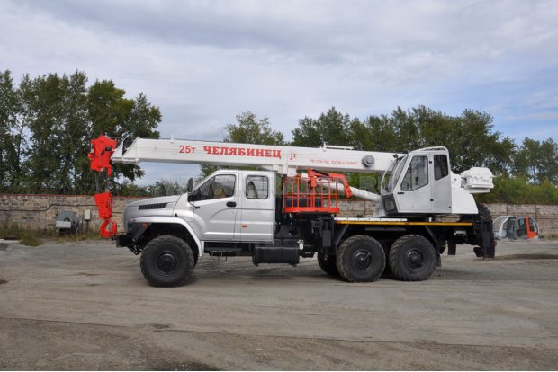 Автокран КС 45721 "Челябинец" Урал 4320 NEXT двухкаб.