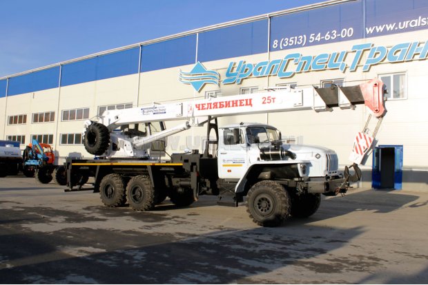 Автокран КС 55732 "Челябинец" Урал 4320