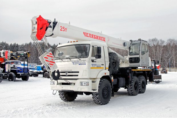 Автокран КС-45721 25 тн "Челябинец" сп.м., Камаз 43118