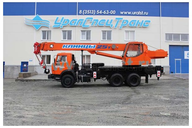 Автокран КС-55713-1К "Клинцы" Камаз-65115