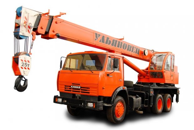 Автокран МКТ-25.1 "Ульяновец" Камаз-65115