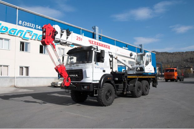 Автокран КС 55732-28-14 "Челябинец" Урал 5557