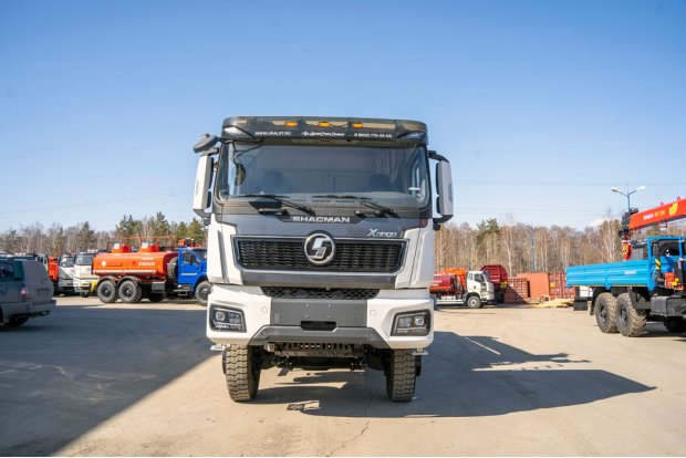 Сортиментовоз с VPL100-76L УСТ 5453 SHACMAN SX32586V385