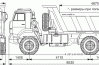 Самосвал Камаз 65222