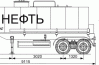 Полуприцеп цистерна 96742-10-04 нефтевоз