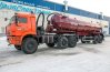 Полуприцеп цистерна вакуумная с системой обогрева сливного крана от выхлопной системы тягача (опция)