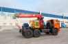 Седельный тягач с КМУ ИТ-200 (тросовый, люлька) УСТ 5453 Камаз 43118 