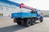 Бортовой автомобиль с КМУ UNIC UR-V554 (тросовый) УСТ 5453 Урал NEXT 4320-72, сдвоенная кабина