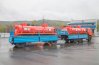 Контейнеровоз Камаз 43118-50 УСТ-54531J + Прицеп контейнеровоз ПК 10-21-6Б + Контейнер-цистерна КЦ-11-2Н УВТ УСТ 94653