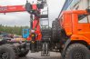 Лестница на площадку обслуживая КМУ, площадка обслуживания КМУ