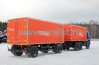Автопоезд для перевозки взрывчатых веществ