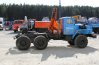 Седельный тягач Урал с КМУ-90.01