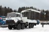 Бортовой Урал с краном-манипулятором