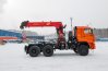 Седельный тягач с КМУ ИТ-180 (тросовый) УСТ 5453 Камаз 65225
