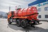 Автоцистерна вакуумная МВ-9+1-ОД КО-510 бак для воды Камаз 43118-50 (илососная, два отсека)