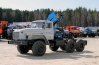 Тягач Урал с краном-манипулятором