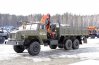 Бортовой автомобиль Урал с КМУ Palfinger