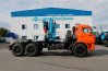 Седельный тягач Камаз 43118-46 с краном-манипулятором ИМ-240