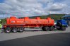 Полуприцеп цистерна для ГСМ ППЦ 40П-35ДЛ-4 BPW УСТ 9465 5 мм прямая рама, комбинированная трехосная подвеска