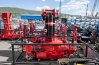 Кран-манипулятор HUBEI SQ63S3 тросовый