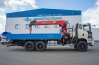Бортовой автомобиль УСТ 5453 с КМУ ИТ-150 УСТ 5453 FAW 3250 (6Х6), КБ 4800, односкатная ошиновка шины 14R20